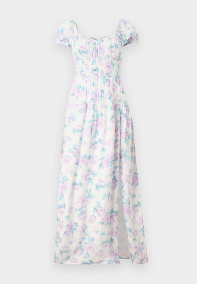 Hollister Co. SMOCKED WAIST MAXI DRESS
