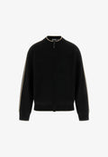 Guess LOGO - Zip-up sweatshirt - schwarz