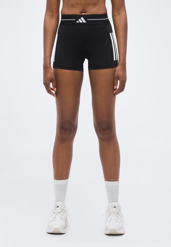 adidas Performance HYPERGLAM 3 STRIPES SHORTS - Leggings - black