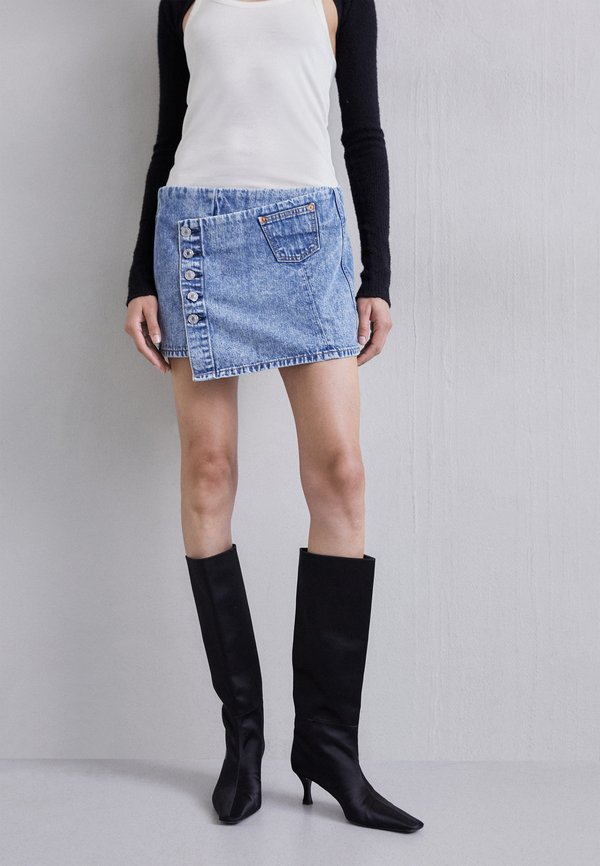 RE/DONE WRAP SKIRT