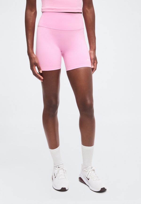 Nike Performance ONE SHORT  - Leggings - pink rise/white