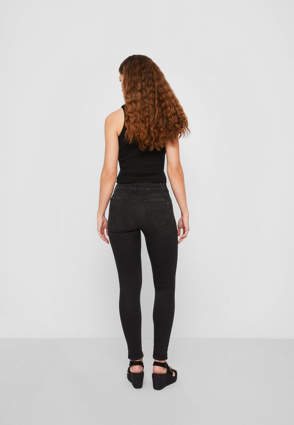 Replay LUZ HIGH WAIST HYPERFLEX CLOUDS