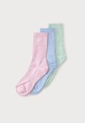 Nike Performance EVERYDAY CUSH CREW 3 PACK - Sports socks - pink/blue/light green