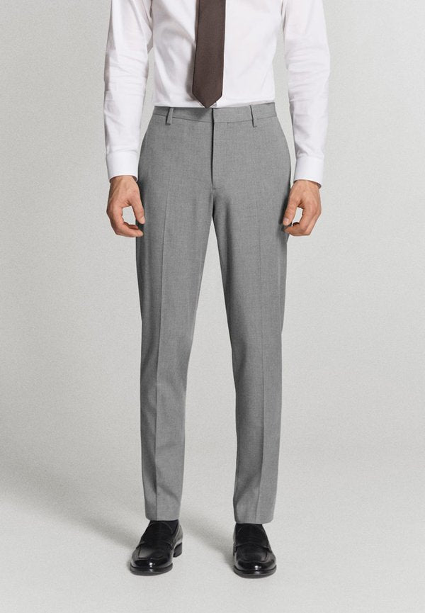 Mango ADULT - Suit trousers - grey