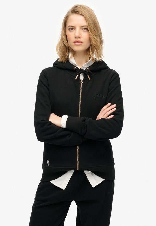 Superdry & Co Zip-up sweatshirt - noir
