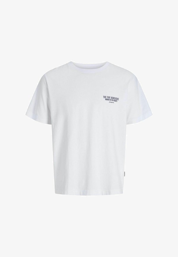 Jack & Jones T- - Print T-shirt - bright white