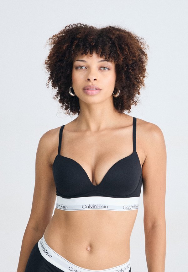 Calvin Klein Underwear PLUNGE ICON - Push-up bra - black