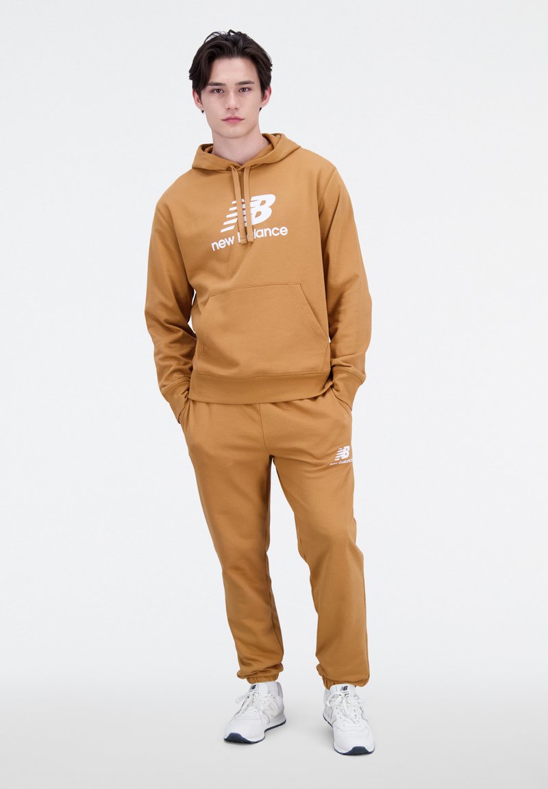 ESSENTIALS STACKED LOGO HOODIE Media 1