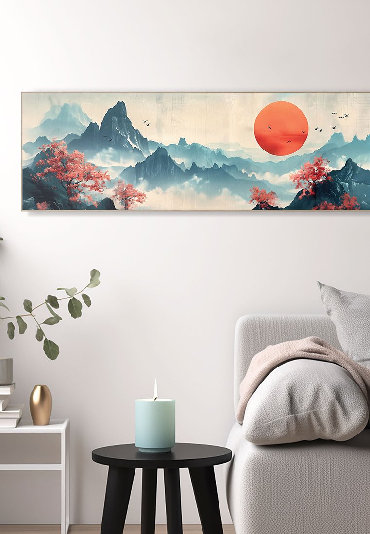 Orange Wallz JAPANDI MOUNTAINS