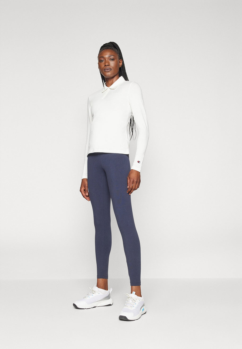 Champion ICONS HIGH WAIST LEGGINGS CROP