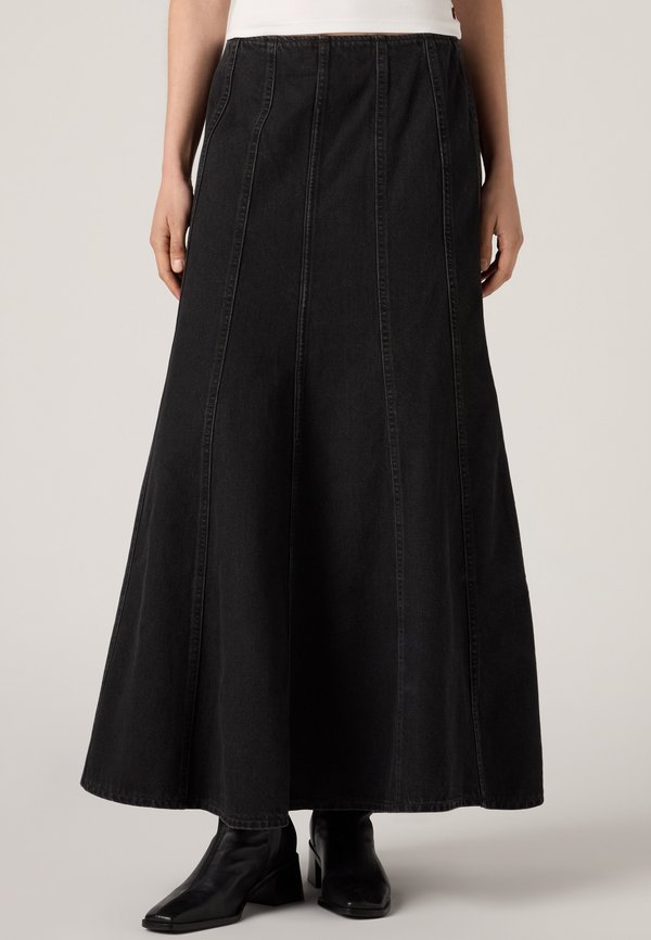 Levi's® SEAMED FLARE SKIRT - Denim skirt - rosie posie