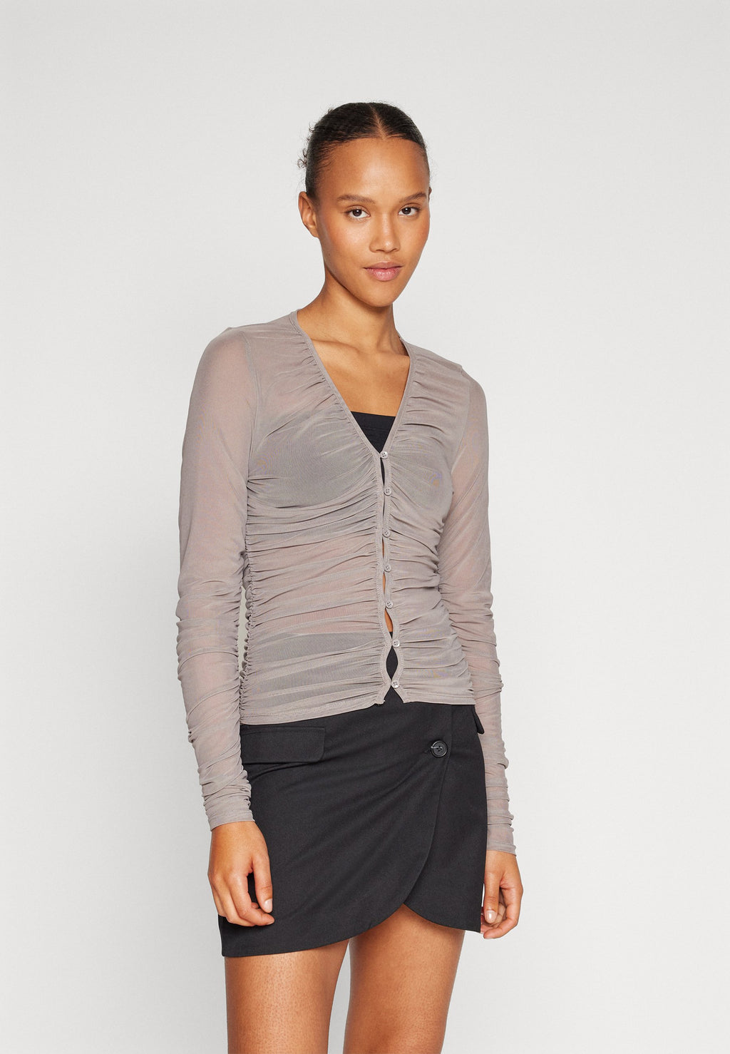 ONLY ONLMILAN RUCHING TOP