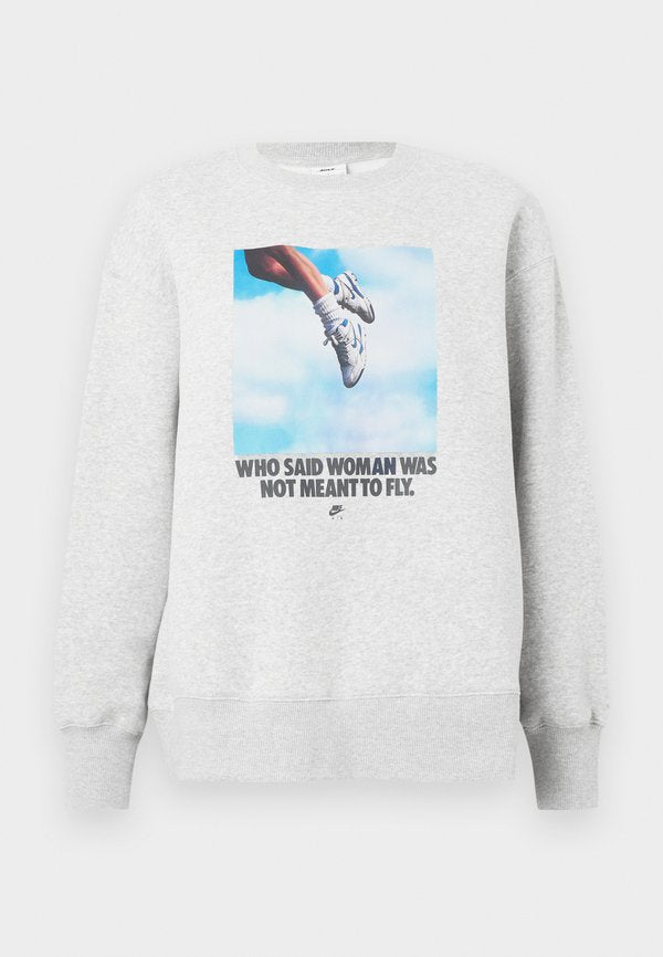 Nike Sportswear PHOTO CREW - Sweatshirt - pure platinum coloured