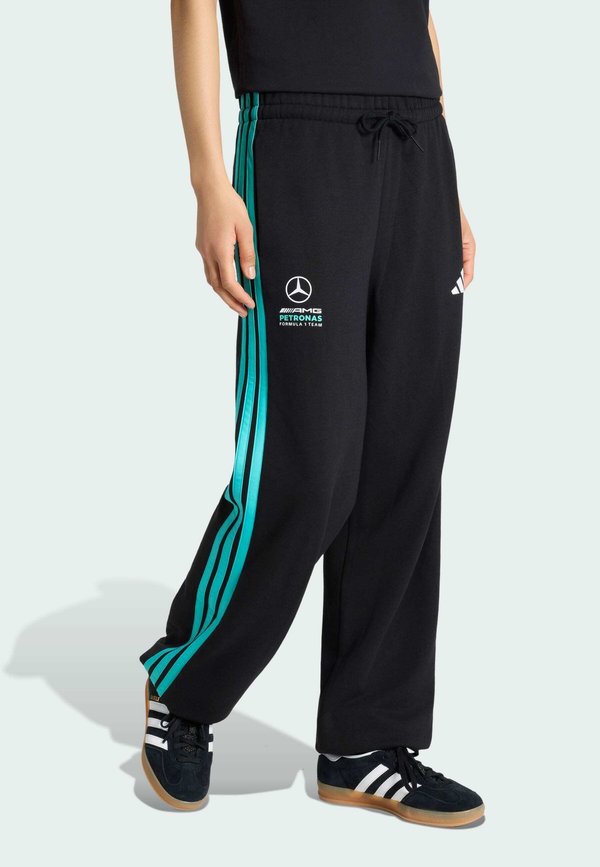 adidas Performance AMG PETRONAS FORMULA 1 TEAM DNA  - Tracksuit bottoms - black   semi mint rush