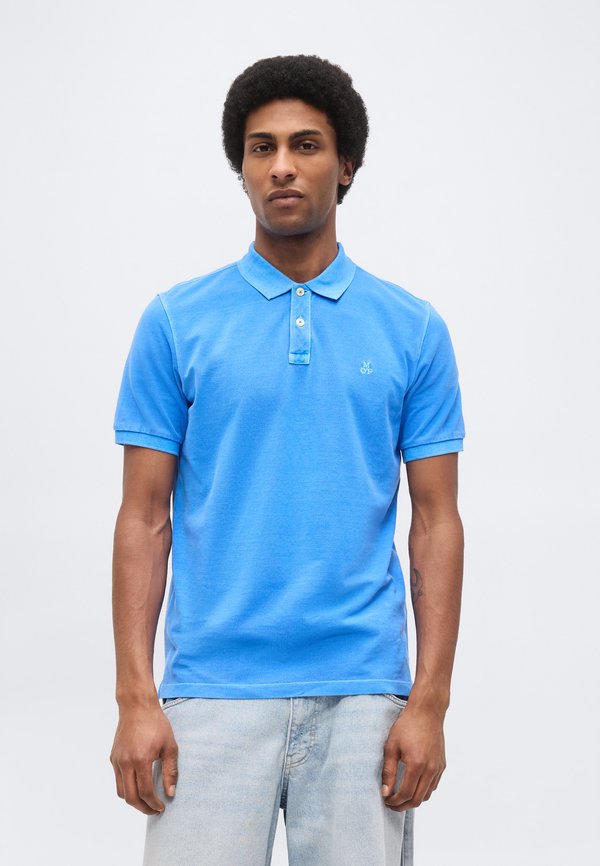 Marc O'Polo SHORT SLEEVE SLITS AT HEM EMBROIDERY