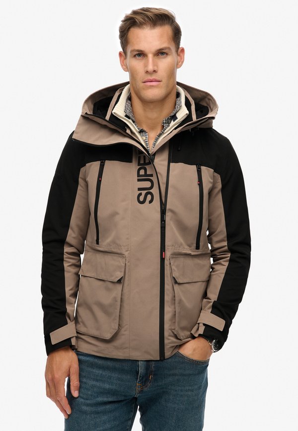 Superdry & Co Summer jacket - dark dull charcoal