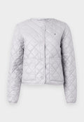 LIGHTWEIGHT WATER REPELLENT QUILTED PADDED JACKET Media 1