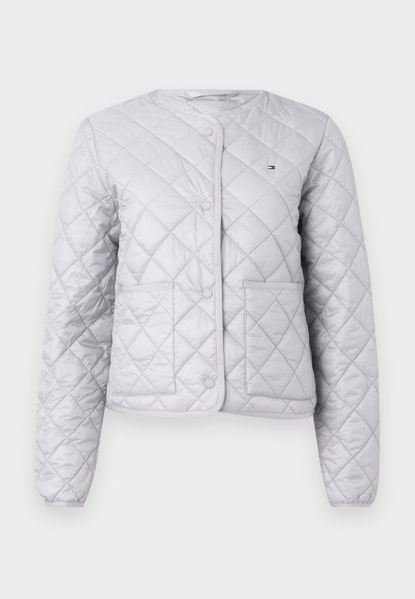 Tommy Hilfiger LIGHTWEIGHT WATER REPELLENT QUILTED PADDED JACKET - Light jacket - lilac dusk