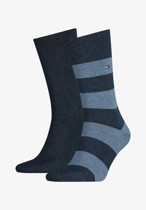 Tommy Hilfiger MEN RUGBY SOCK 2 PACK - Socks - jeans