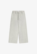 Bershka SUPER BAGGY WASHED  - Tracksuit bottoms - light grey