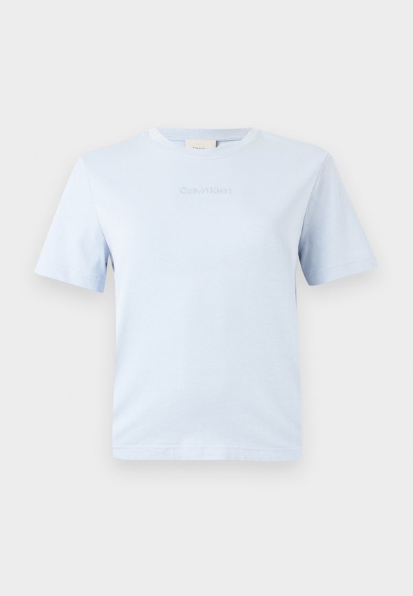 Calvin Klein CLASSIC LOGO GRAP - Basic T-shirt - casual blue