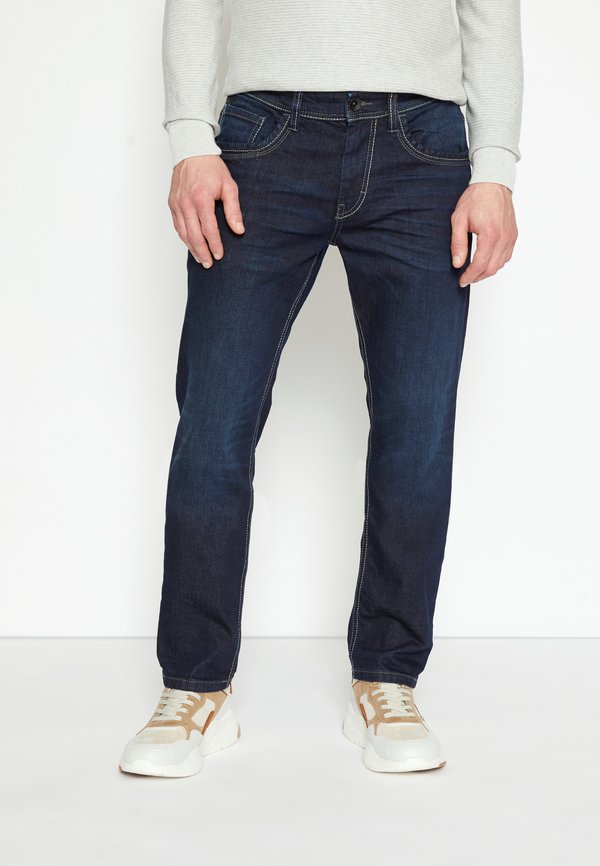 TOM TAILOR MARVIN - Straight leg jeans - dark stone/wash denim