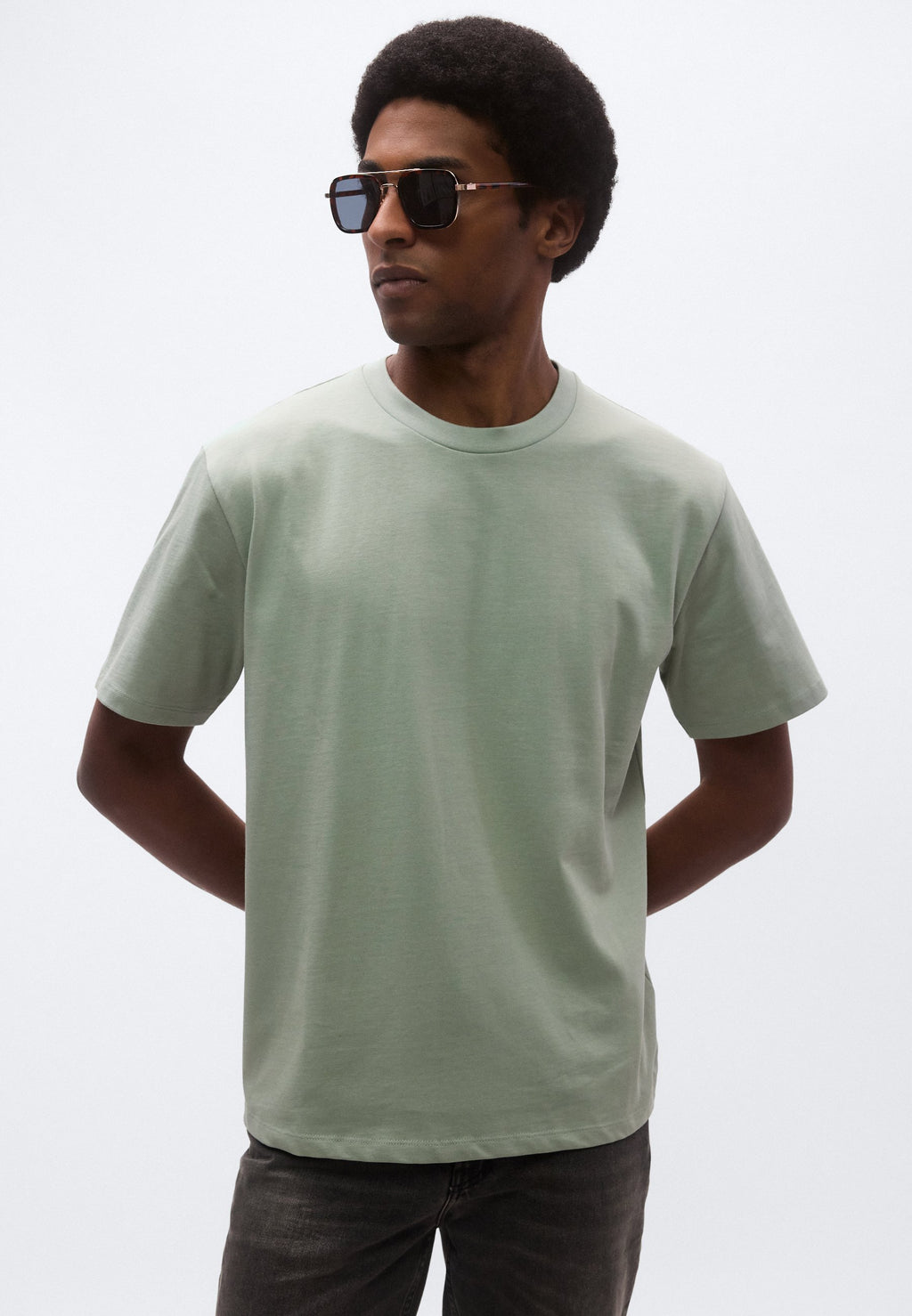 Lindbergh O-NECK TEE OVERSIZE S/S