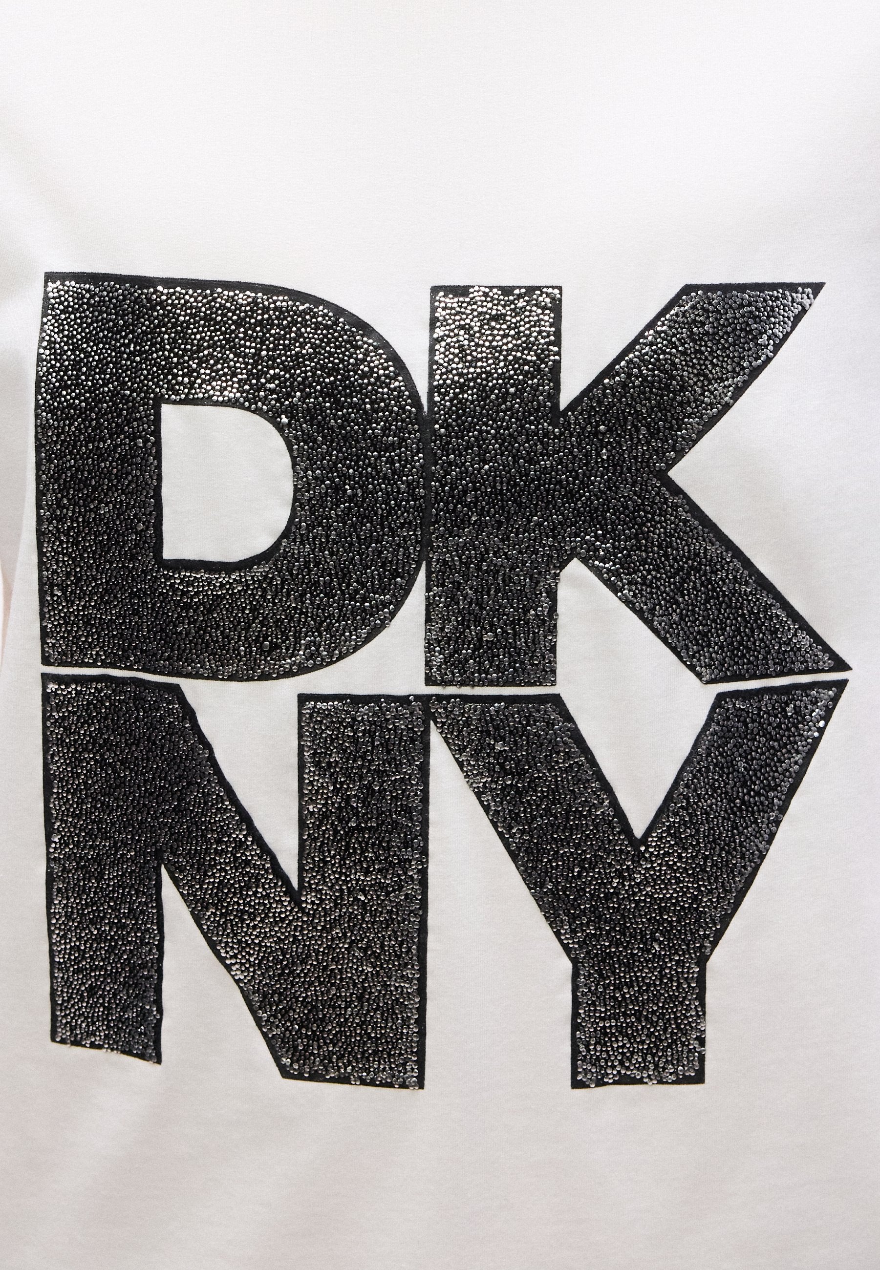 DKNY PUMICED STACK LOGO