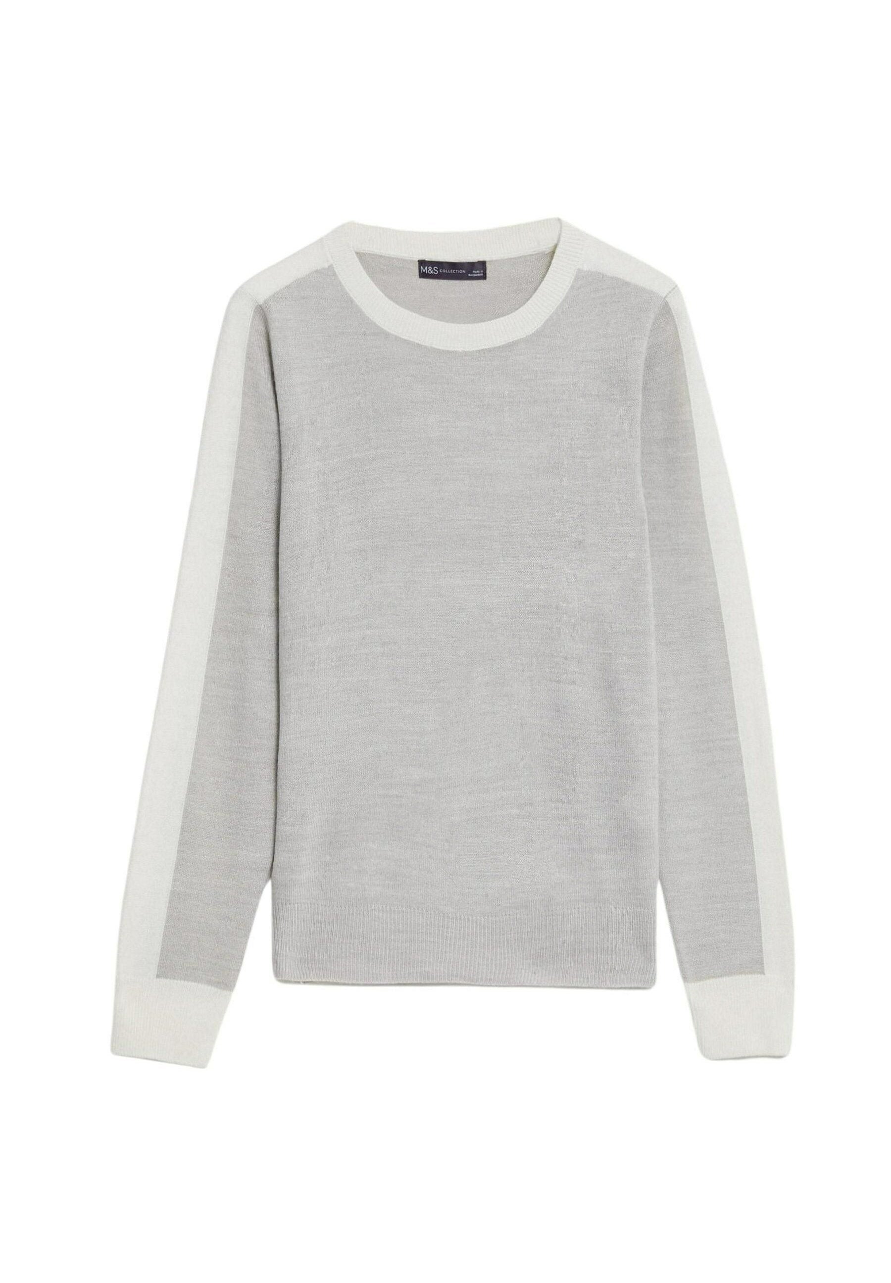 Marks & Spencer SUPERSOFT STRIPED CREW NECK