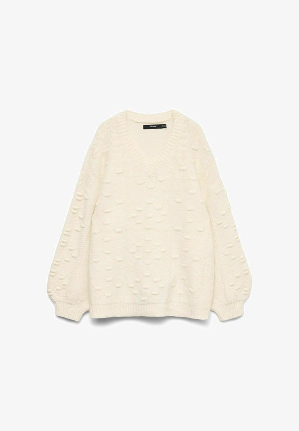 Vero Moda Curve Knitted VMCKAIA Knitted - Jumper - birch