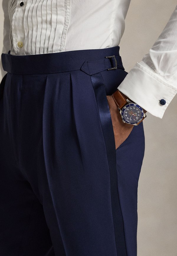 Polo Ralph Lauren PLEATED BARATHEA TUXEDO TROUSER