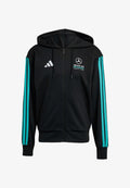 adidas Performance MERCEDES - AMG PETRONAS FORMULA 1 TEAM DNA FULL ZIP - Sweatshirt - black semi mint rush