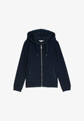 TOM TAILOR Zip-up sweatshirt - sky captain blue