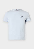 LOGO EMBROIDERY JERSEY CREW NECK T-SHIRT Media 1