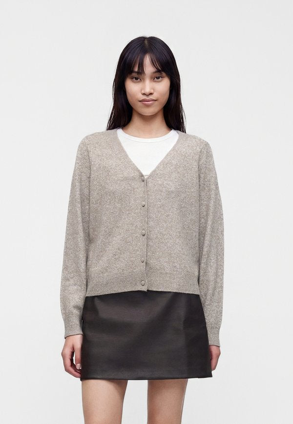 Vero Moda VMDOFFY V NECK - Cardigan - moon rock