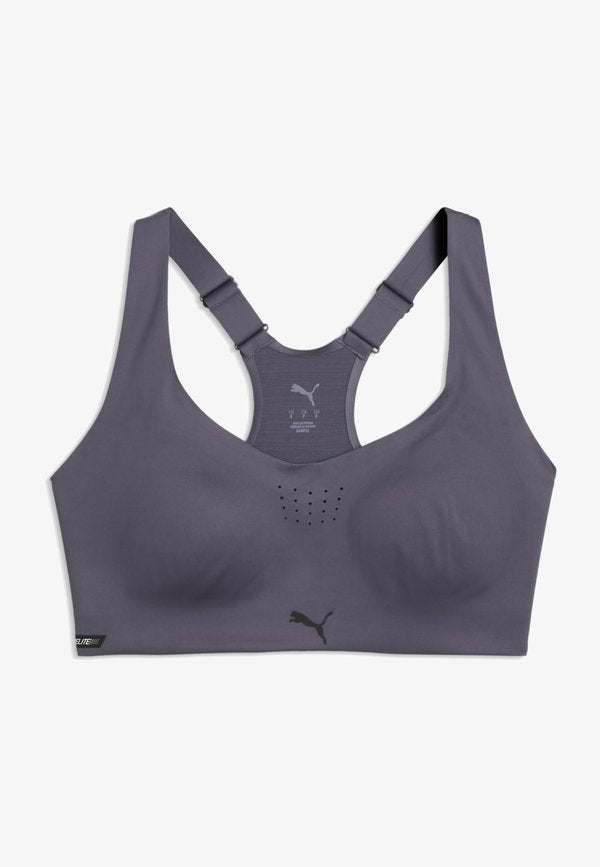 Puma PWRMODE BRA - HIGH - High support sports bra - inky depths