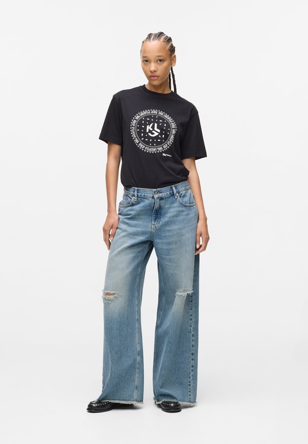 Karl Lagerfeld Jeans LOW-RISE WIDE LEG