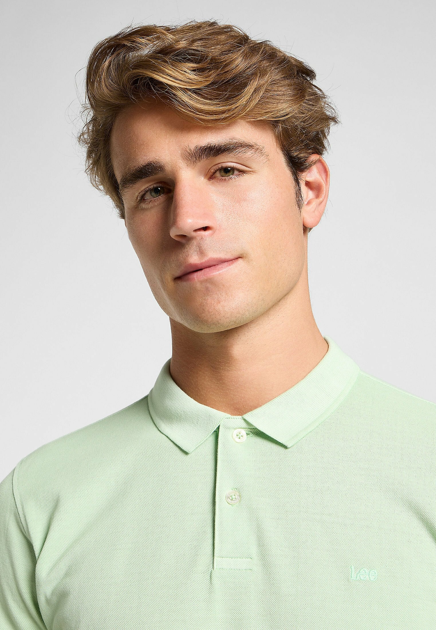 Lee SHORT SLEEVE GARMENT_DYE_POLO FOR MENS - REGULAR FIT