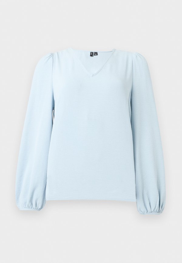 Vero Moda VMALVA V NECK - Blouse - cashmere blue
