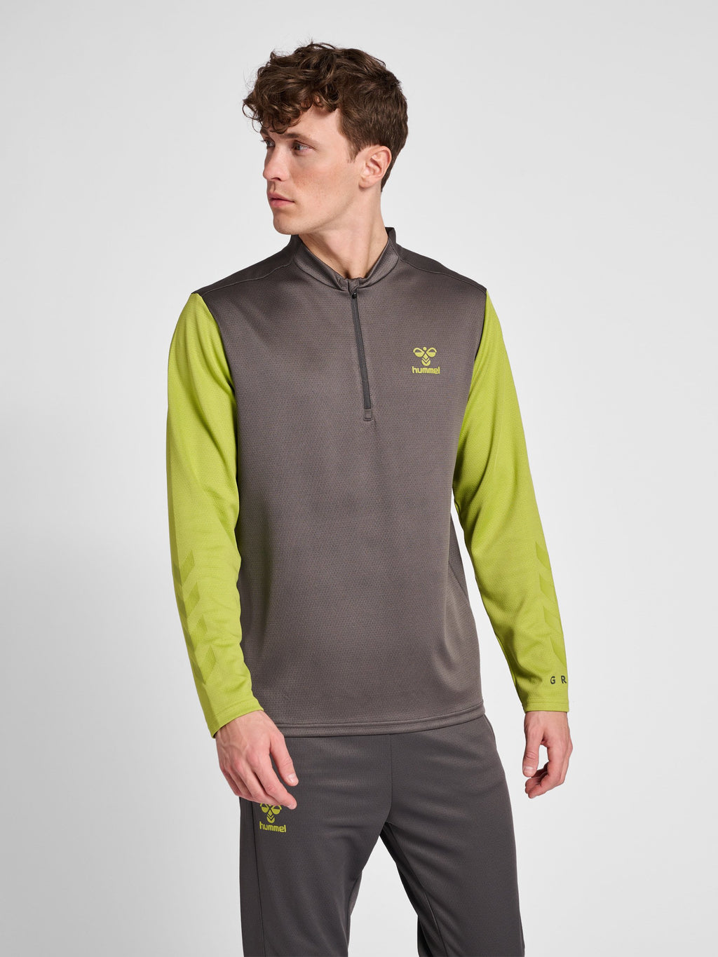 Hummel HMLONGRID 1/2 ZIP POLY