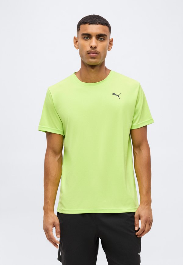 Puma TAD ESSENTIAL TEXTURE TEE - Sports T-shirt - sunny lime
