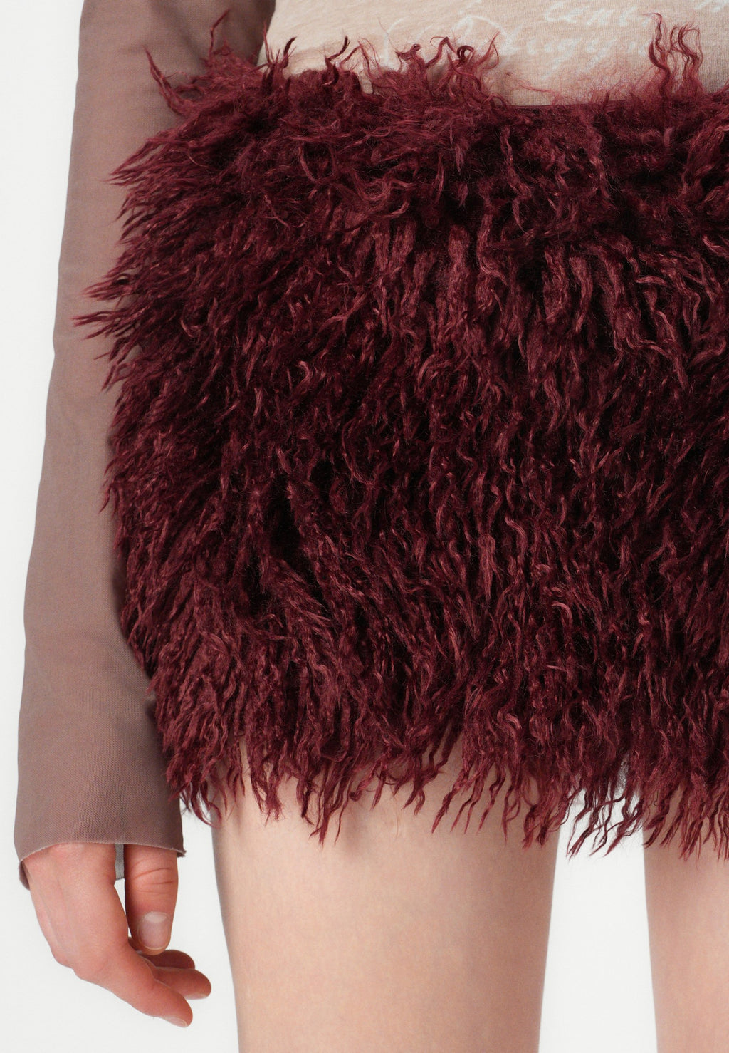 Jaded London MONGOLIAN SKIRT