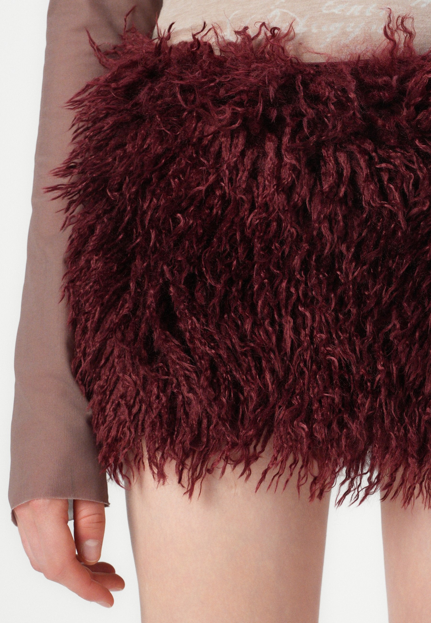 Jaded London MONGOLIAN SKIRT