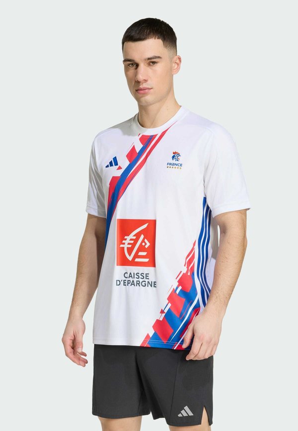 adidas Performance FFHB MATCH - Sports T-shirt - white