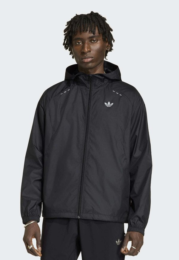 adidas Originals TECH ESS WINDBREAKER - Summer jacket - black