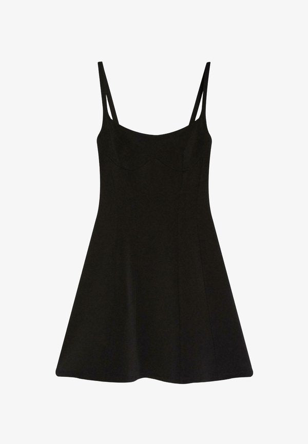 Bershka DRESS - Day dress - black