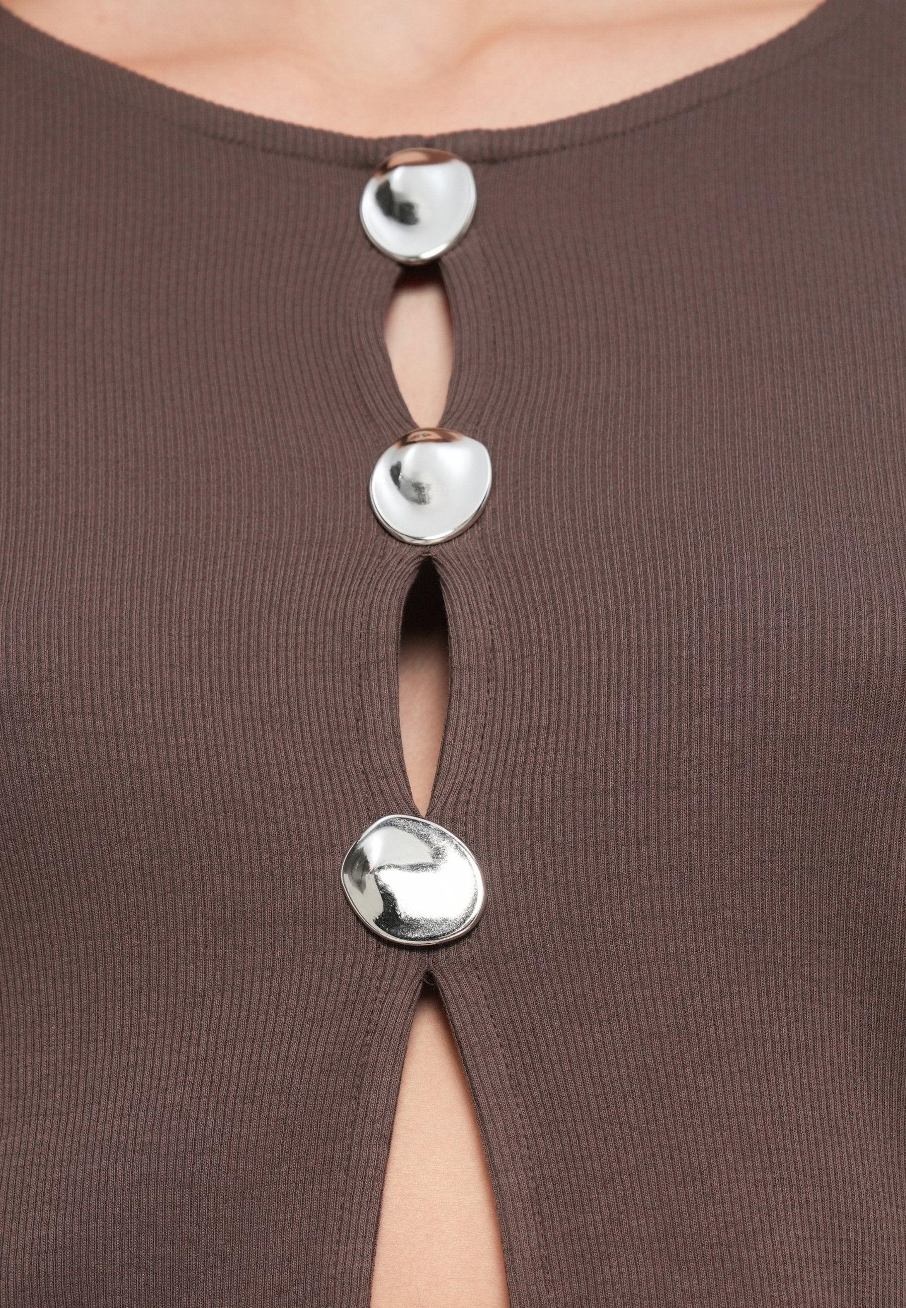 ONLY ONLANN LIFE O NECK PLACKET