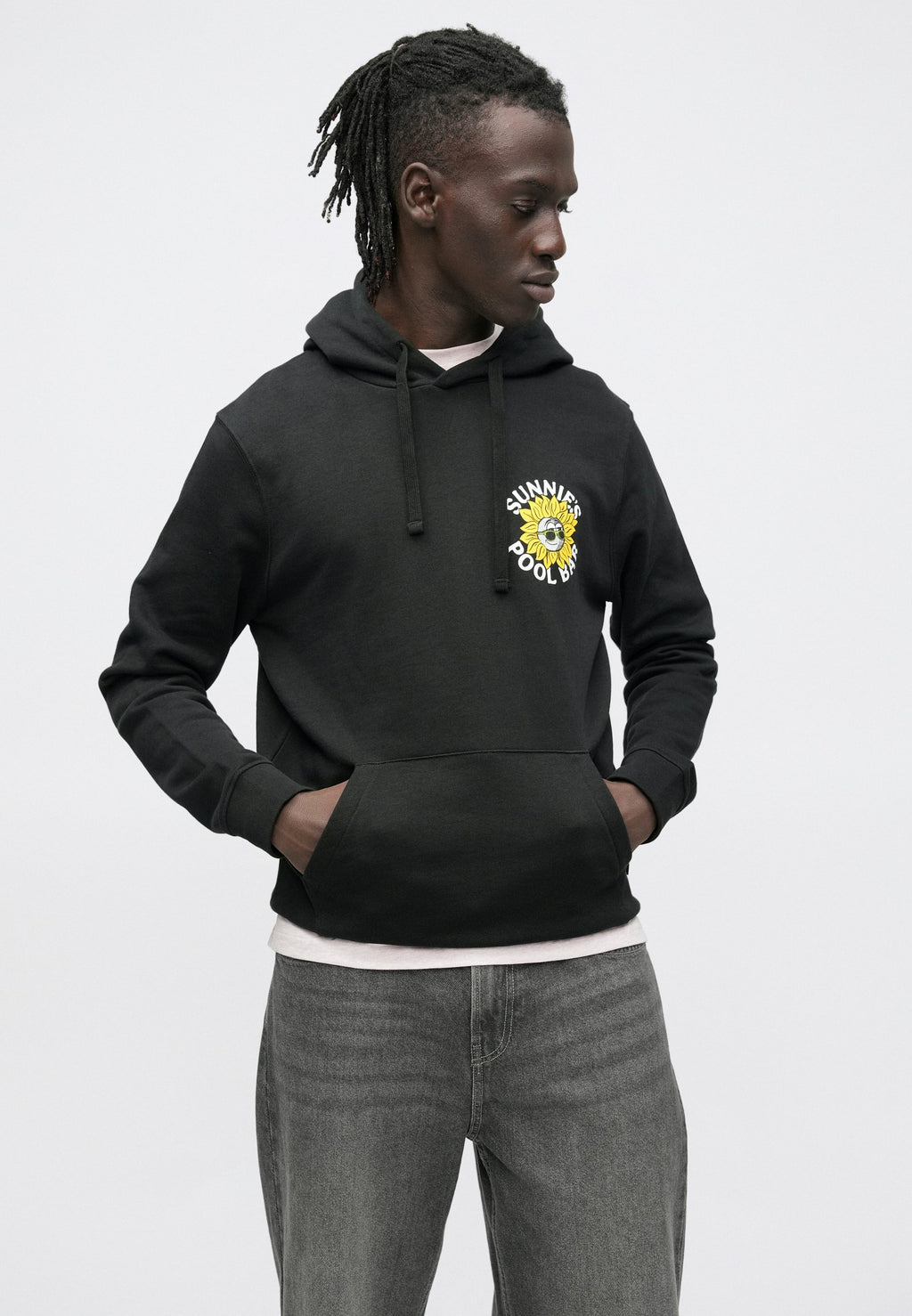 Lyle & Scott SUNNIES POOL BAR GRAPHIC HOODIE