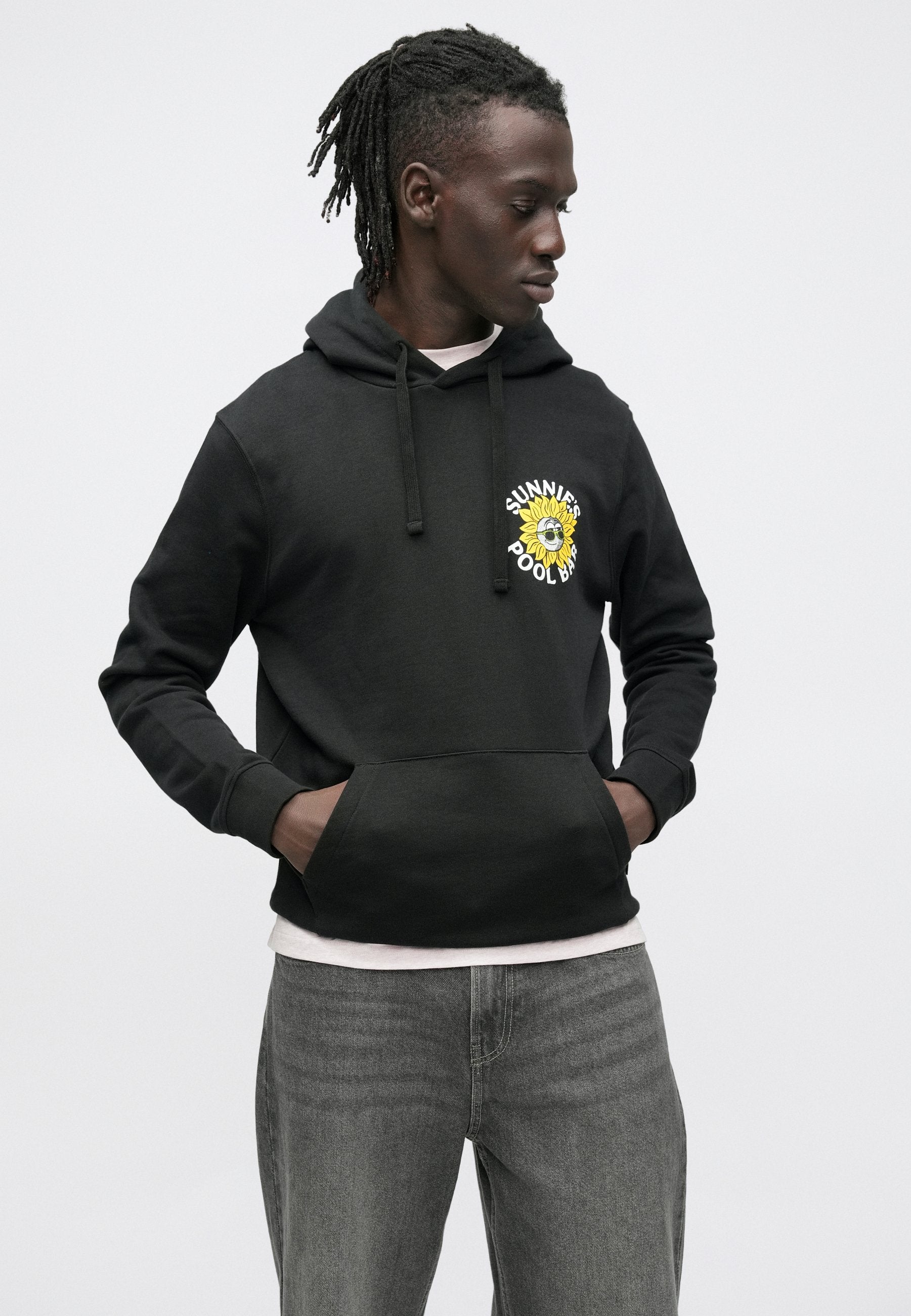 Lyle & Scott SUNNIES POOL BAR GRAPHIC HOODIE
