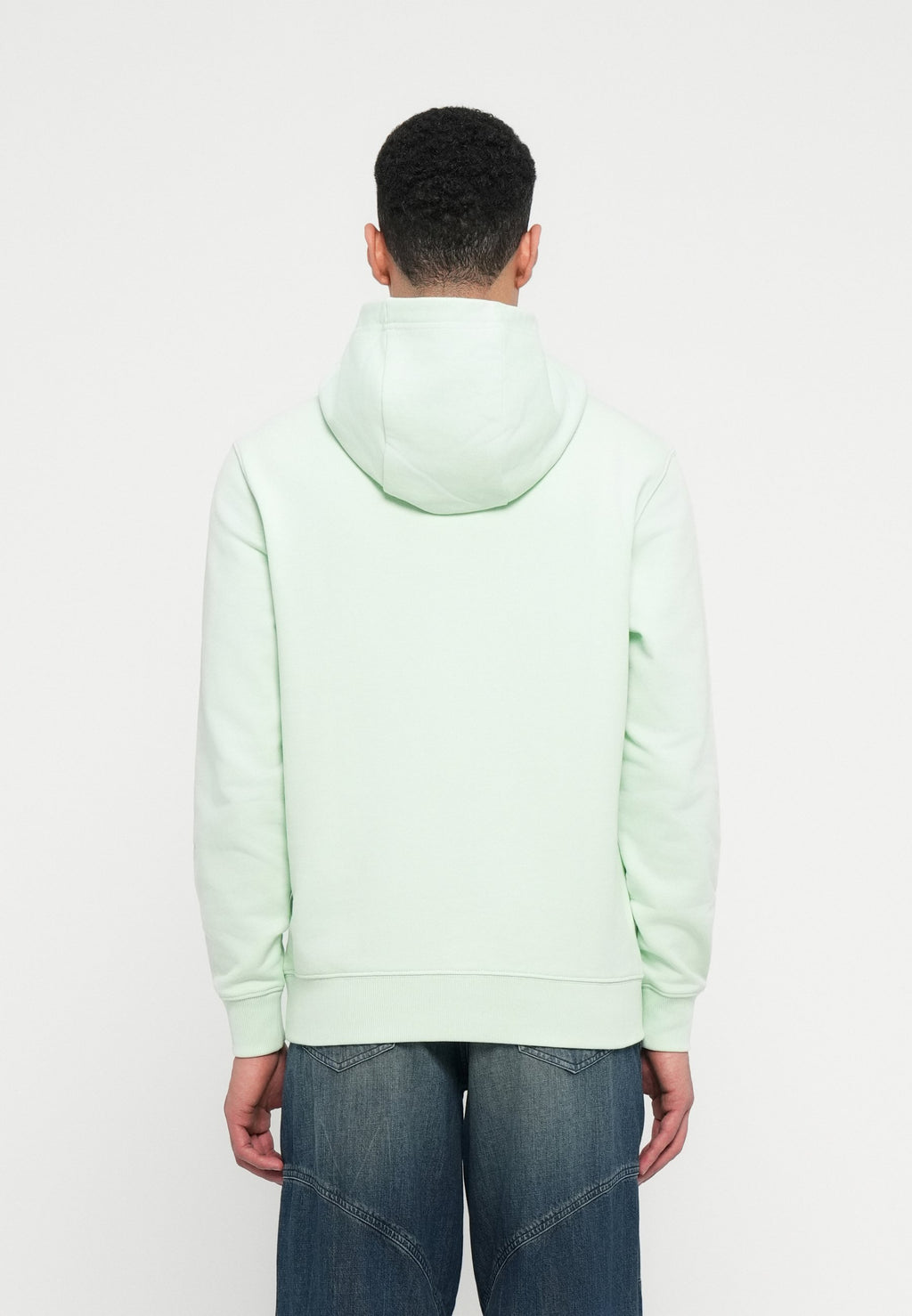 FLAG EMBROIDERY TERRY DRAWSTRING HOODY Media 4